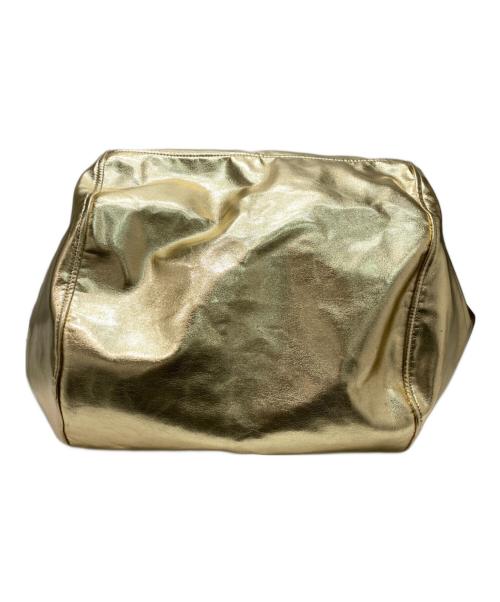 BLACK COMME des GARCONS（ブラックコムデギャルソン）BLACK COMME des GARCONS (ブラックコムデギャルソン) ショルダーバッグ ゴールドの古着・服飾アイテム