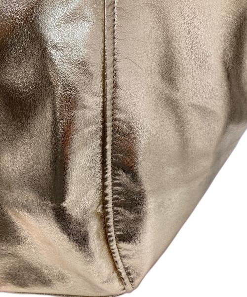 BLACK COMME des GARCONS（ブラックコムデギャルソン）BLACK COMME des GARCONS (ブラックコムデギャルソン) ショルダーバッグ ゴールドの古着・服飾アイテム