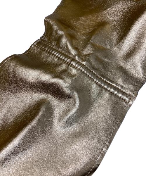 BLACK COMME des GARCONS（ブラックコムデギャルソン）BLACK COMME des GARCONS (ブラックコムデギャルソン) ショルダーバッグ ゴールドの古着・服飾アイテム