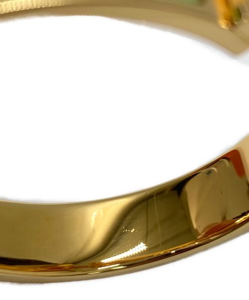 HERMES（エルメス）HERMES (エルメス) クリックH ゴールド×グリーンの古着・服飾アイテム