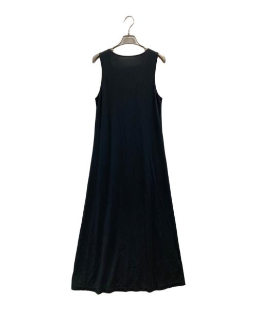 ISSEY MIYAKE（イッセイミヤケ）ISSEY MIYAKE (イッセイミヤケ) ノースリーブワンピース ブラック サイズ:1の古着・服飾アイテム