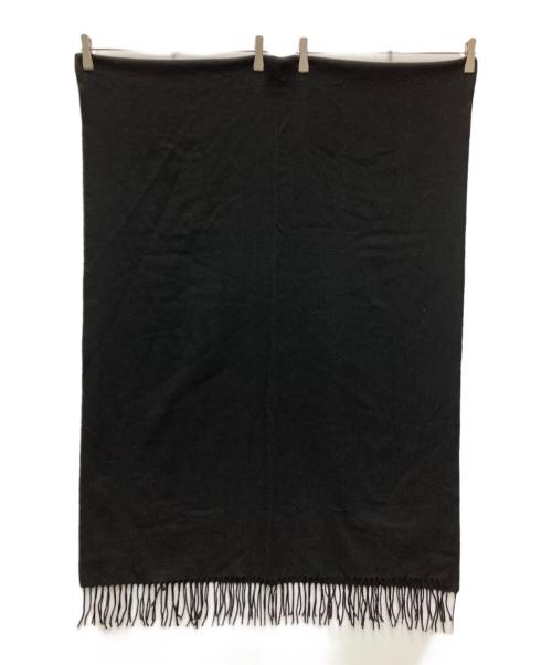 LORO PIANA（ロロピアーナ）LORO PIANA (ロロピアーナ) カシミヤマフラー ブラックの古着・服飾アイテム