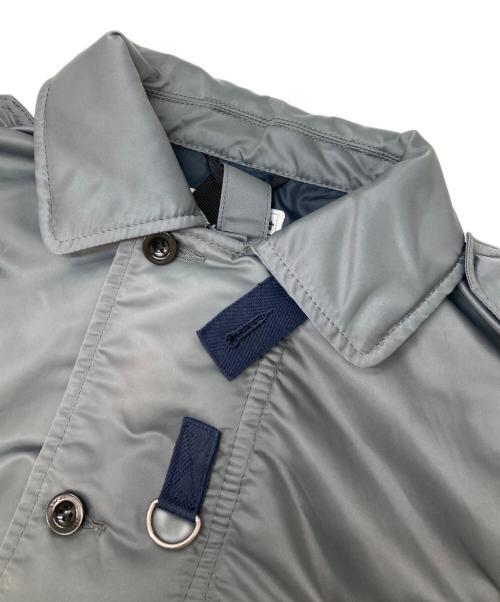 sacai（サカイ）sacai (サカイ) ナイロンツイルブルゾン グレー サイズ:3の古着・服飾アイテム