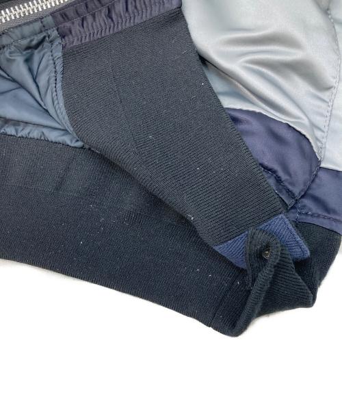 sacai（サカイ）sacai (サカイ) ナイロンツイルブルゾン グレー サイズ:3の古着・服飾アイテム
