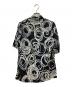 yohji yamamoto+noir (ヨウジヤマモトプリュスノアール) 総柄シャツ ブラック サイズ:2：5000円