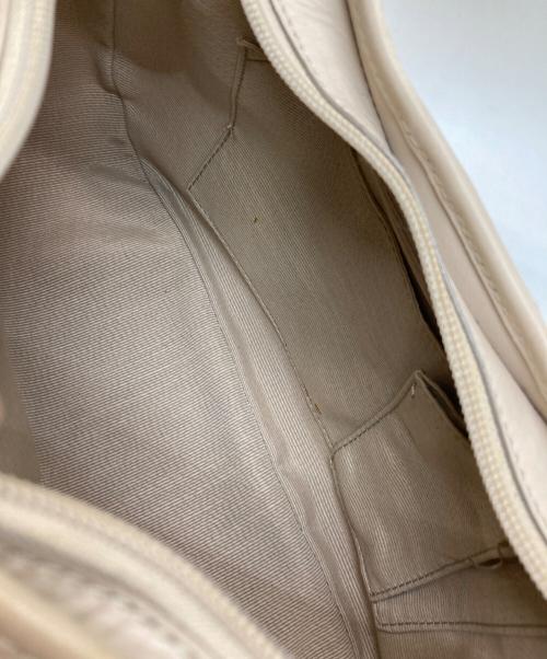 Salvatore Ferragamo（サルヴァトーレ フェラガモ）Salvatore Ferragamo (サルヴァトーレ フェラガモ) ガンチーニワンショルダーバッグ ベージュの古着・服飾アイテム