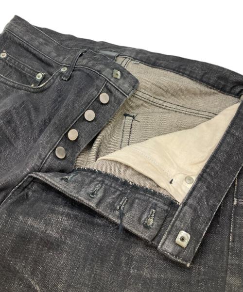 DIOR HOMME（ディオール オム）Dior Homme (ディオール オム) ウォッシュ加工デニムパンツ ブラック サイズ:31 (実寸参照)の古着・服飾アイテム