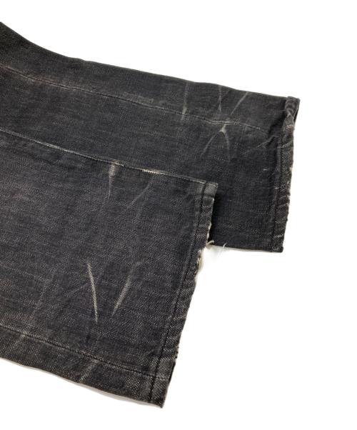 DIOR HOMME（ディオール オム）Dior Homme (ディオール オム) ウォッシュ加工デニムパンツ ブラック サイズ:31 (実寸参照)の古着・服飾アイテム