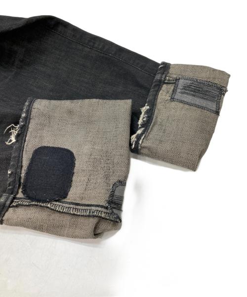 DIOR HOMME（ディオール オム）Dior Homme (ディオール オム) ウォッシュ加工デニムパンツ ブラック サイズ:31 (実寸参照)の古着・服飾アイテム