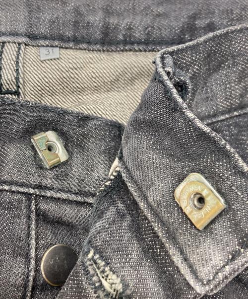 DIOR HOMME（ディオール オム）Dior Homme (ディオール オム) ウォッシュ加工デニムパンツ ブラック サイズ:31 (実寸参照)の古着・服飾アイテム