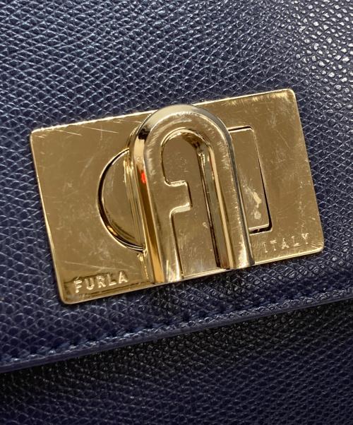 FURLA（フルラ）FURLA (フルラ) ショルダーバッグ ネイビーの古着・服飾アイテム