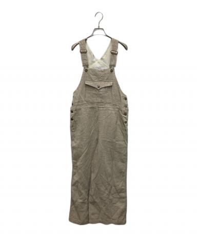 中古・古着通販】FRAMeWORK (フレームワーク) サロペット ベージュ