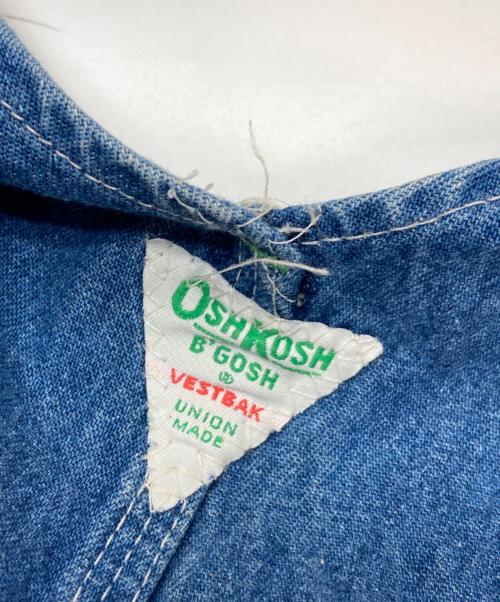 OSH KOSH（オシュコシュ）OSH KOSH (オシュコシュ) オーバーオール インディゴ サイズ:32×34の古着・服飾アイテム