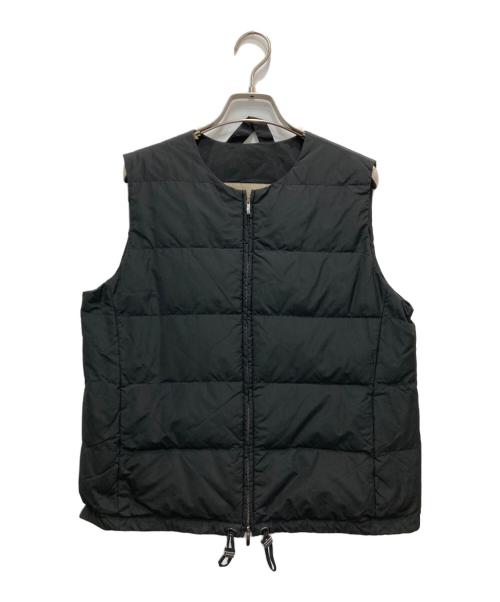 MaxMara（マックスマーラ）MaxMara (マックスマーラ) ダウンベスト ブラック サイズ:42の古着・服飾アイテム
