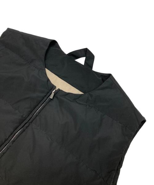 MaxMara（マックスマーラ）MaxMara (マックスマーラ) ダウンベスト ブラック サイズ:42の古着・服飾アイテム