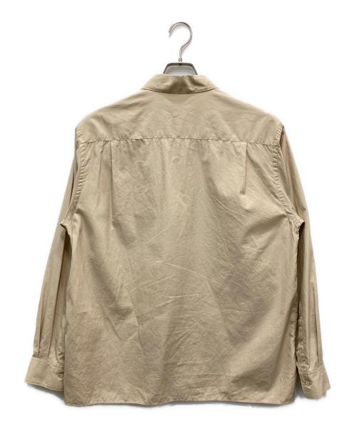 AURALEE（オーラリー）AURALEE (オーラリー) WASHED FINX TWILL BOX SHIRTS ベージュ サイズ:4の古着・服飾アイテム