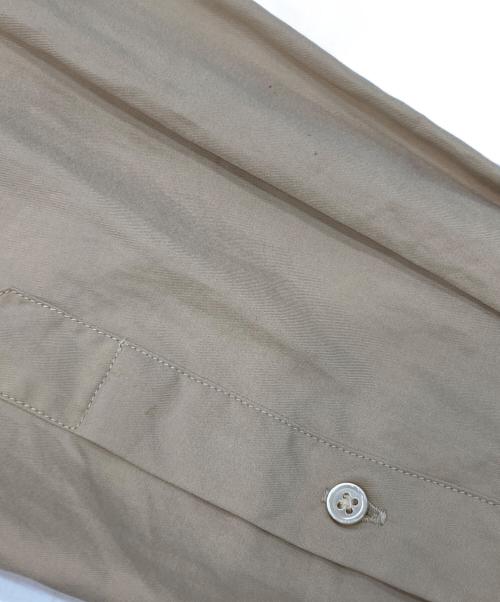 AURALEE（オーラリー）AURALEE (オーラリー) WASHED FINX TWILL BOX SHIRTS ベージュ サイズ:4の古着・服飾アイテム