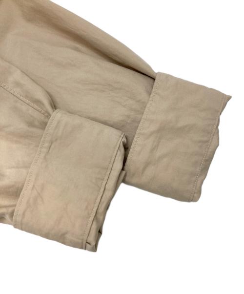 AURALEE（オーラリー）AURALEE (オーラリー) WASHED FINX TWILL BOX SHIRTS ベージュ サイズ:4の古着・服飾アイテム