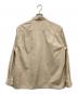 AURALEE (オーラリー) WASHED FINX TWILL BOX SHIRTS ベージュ サイズ:4：10000円