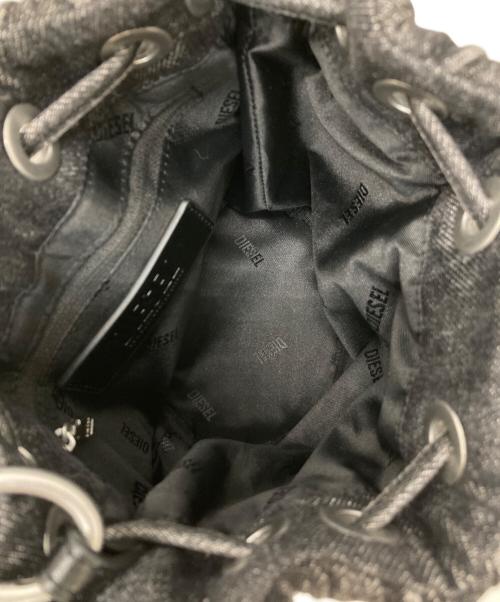 DIESEL（ディーゼル）DIESEL (ディーゼル) CHARM-D BUCKET S ブラックの古着・服飾アイテム