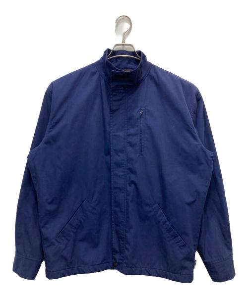 stussy（ステューシー）stussy (ステューシー) スタンドカラーワークジャケット ネイビー サイズ:Mの古着・服飾アイテム