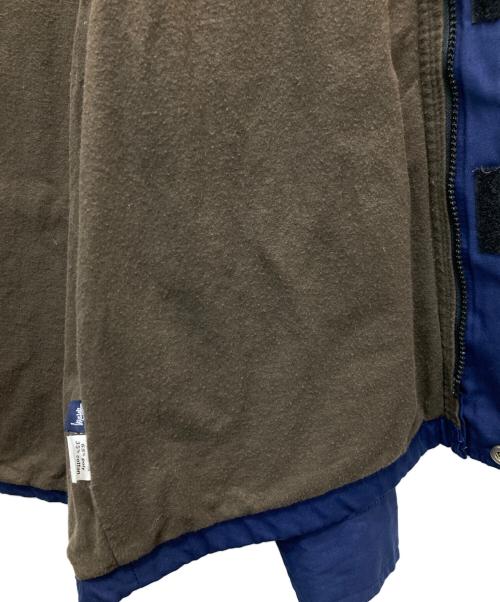 stussy（ステューシー）stussy (ステューシー) スタンドカラーワークジャケット ネイビー サイズ:Mの古着・服飾アイテム