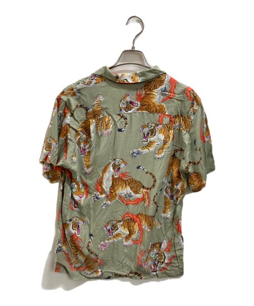 WACKO MARIA（ワコマリア）WACKO MARIA (ワコマリア) ハワイアンシャツ カーキ サイズ:Ｍの古着・服飾アイテム