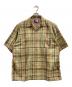 THE NORTHFACE PURPLELABEL（ザ・ノースフェイス パープルレーベル）の古着「Madras Field H/S Shirt」｜ベージュ