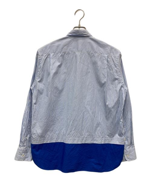 COMME des GARCONS HOMME（コムデギャルソン オム）COMME des GARCONS HOMME (コムデギャルソン オム) ストライプシャツ ブルー サイズ:Sの古着・服飾アイテム