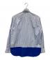 COMME des GARCONS HOMME (コムデギャルソン オム) ストライプシャツ ブルー サイズ:S：12000円