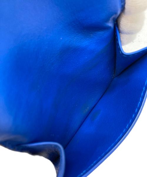 BOTTEGA VENETA（ボッテガベネタ）BOTTEGA VENETA (ボッテガベネタ) カーフスキン 三つ折り財布 ブラックの古着・服飾アイテム