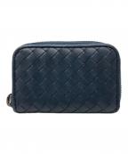 BOTTEGA VENETAボッテガベネタ）の古着「イントレチャートコインケース」｜ネイビー