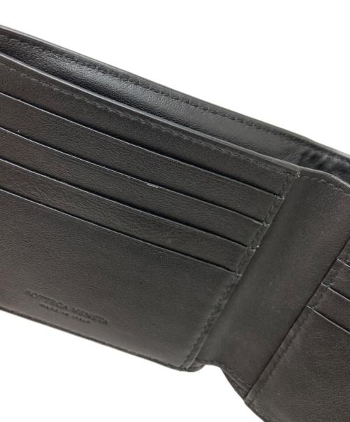 BOTTEGA VENETA（ボッテガベネタ）BOTTEGA VENETA (ボッテガベネタ) レザーパンチングウォレット ブラックの古着・服飾アイテム