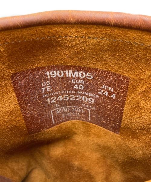 CHIPPEWA（チペワ）CHIPPEWA (チペワ) スティールトゥエンジニア ブラウン サイズ:24.4の古着・服飾アイテム