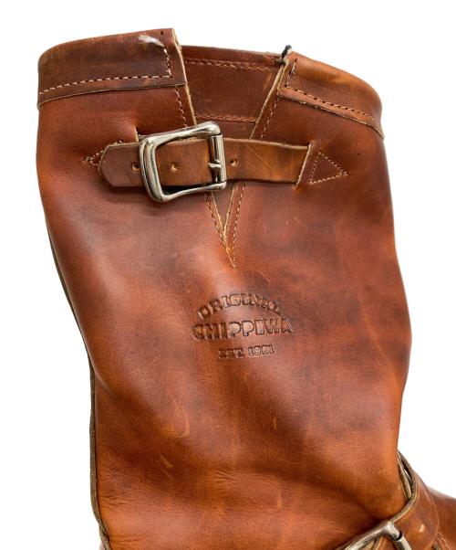 CHIPPEWA（チペワ）CHIPPEWA (チペワ) スティールトゥエンジニア ブラウン サイズ:24.4の古着・服飾アイテム