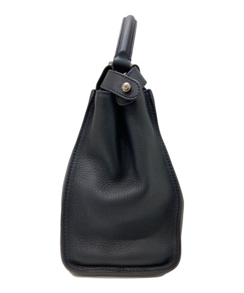 FENDI（フェンディ）FENDI (フェンディ) ワンハンドバッグ ネイビーの古着・服飾アイテム