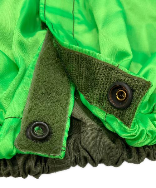 US AIR FORCE（ユーエスエアフォース）US AIR FORCE (ユーエスエアフォース) グラウンドクルー ジャケット グリーン サイズ:不明（実寸参照）の古着・服飾アイテム