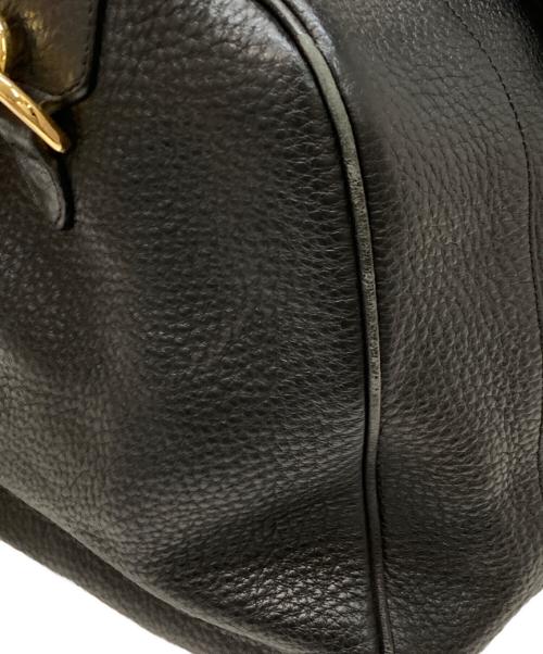 LOEWE（ロエベ）LOEWE (ロエベ) アナグラムボストンバッグ ブラックの古着・服飾アイテム