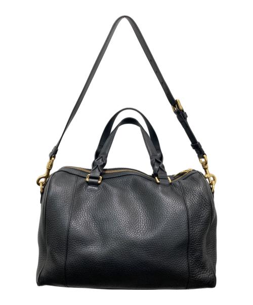 LOEWE（ロエベ）LOEWE (ロエベ) アナグラムボストンバッグ ブラックの古着・服飾アイテム