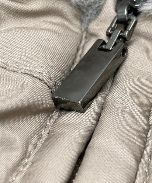 Leilian（レリアン）Leilian (レリアン) ダウンコート ベージュ サイズ:9の古着・服飾アイテム