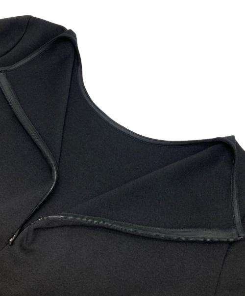 Leilian（レリアン）LEILIAN (レリアン) ドッキングワンピース ブラック サイズ:7の古着・服飾アイテム
