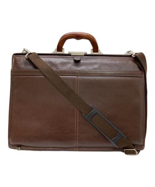 SADDLE（サドル）SADDLE (サドル) ダレスバッグ ブラウンの古着・服飾アイテム