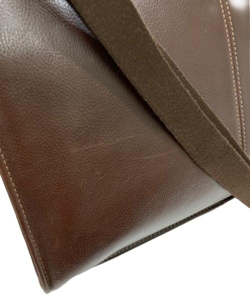 SADDLE（サドル）SADDLE (サドル) ダレスバッグ ブラウンの古着・服飾アイテム
