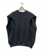 rhodo lirionロドリリオン）の古着「Oversized Crew Vest」｜グレー