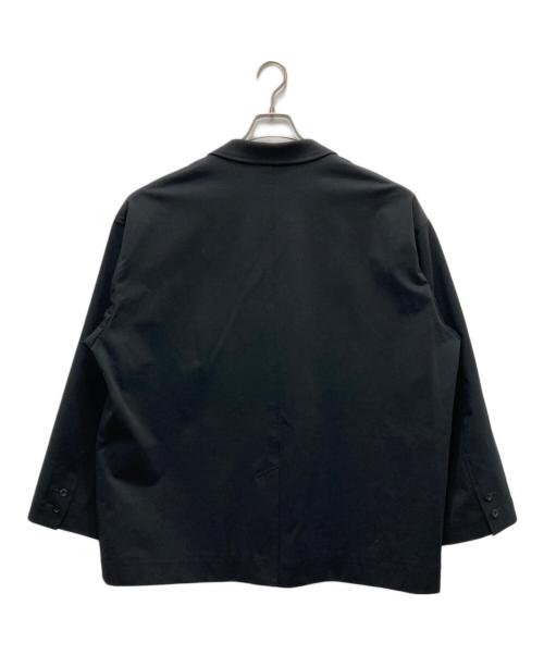 Graphpaper（グラフペーパー）Graphpaper (グラフペーパー) Compact Ponte Jacket ブラック サイズ:2の古着・服飾アイテム