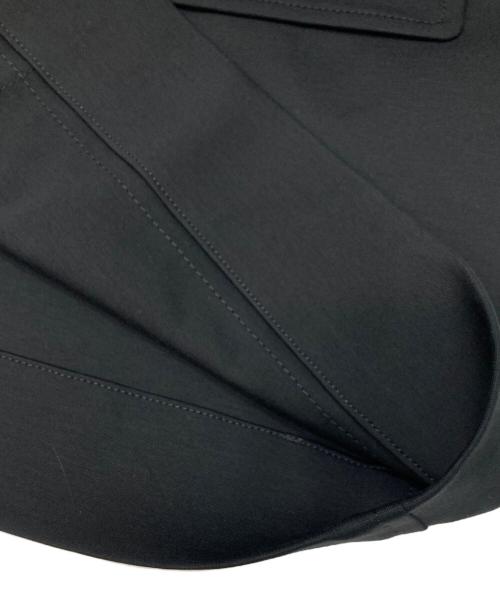 Graphpaper（グラフペーパー）Graphpaper (グラフペーパー) Compact Ponte Jacket ブラック サイズ:2の古着・服飾アイテム