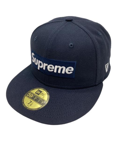 SUPREME（シュプリーム）Supreme (シュプリーム) New Era (ニューエラ) キャップ ネイビー サイズ:7 1/8 56.8cmの古着・服飾アイテム