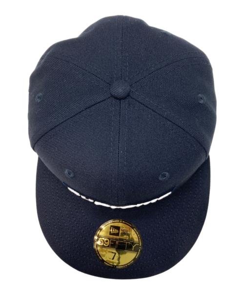 SUPREME（シュプリーム）Supreme (シュプリーム) New Era (ニューエラ) キャップ ネイビー サイズ:7 1/8 56.8cmの古着・服飾アイテム