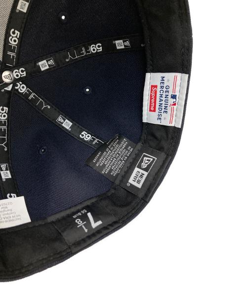 SUPREME（シュプリーム）Supreme (シュプリーム) New Era (ニューエラ) キャップ ネイビー サイズ:7 1/8 56.8cmの古着・服飾アイテム