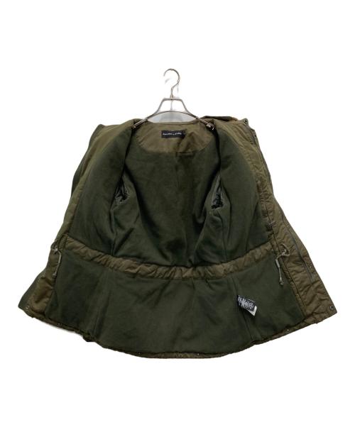 RALPH LAUREN BlackLabel（ラルフローレンブラックレーベル）RALPH LAUREN BlackLabel (ラルフローレンブラックレーベル) 襟ムートンオイルドコットン ジャケット オリーブ サイズ:Sの古着・服飾アイテム